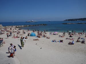 Beach in Villefranche