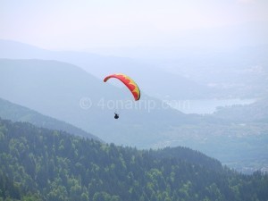 Paragliding in France